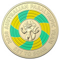 Tokyo Paralympics 2020 $2 Coloured Uncirculated Coin