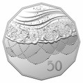 Christmas 2021 50c Cupro-Nickel Unc Coin