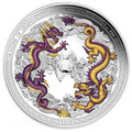 CHINESE DRAGON 2012 "Dragons of Legend" Series - 5 oz Silver Proof Coin