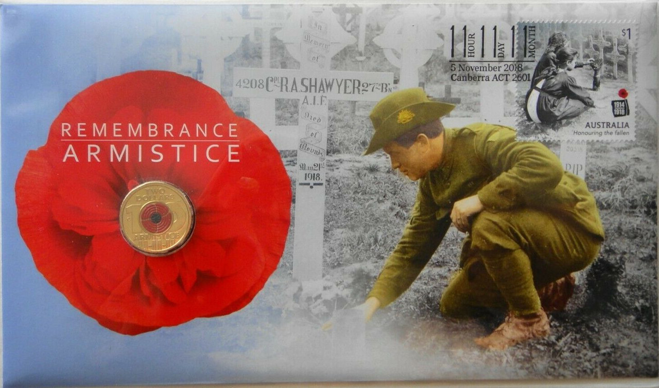 PNC 2018 $2 C MM Remembrance Armistice - Western Sydney Stamps and