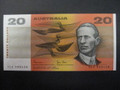 $20 Uncirculated Johnston - Stone Standard Prefix Banknote R408