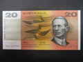 $20 Uncirculated Fraser - Cole Standard Prefix Banknote R413
