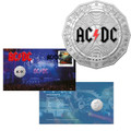 2023 AC/DC 50th Anniversary 50c Coloured Coin PNC