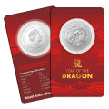 Year of the Dragon 2024 50c Tetradecagon  Unc Coin