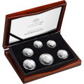 Australia Change of Monarch 2024 Silver Proof 6-Coin Set