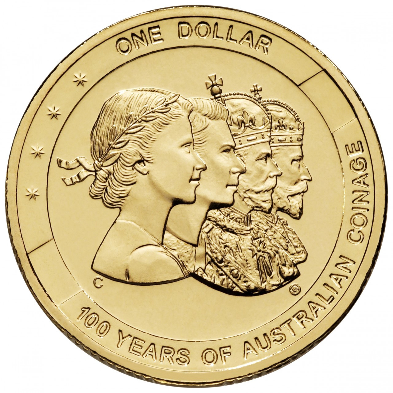2010  Commonwealth Coinage with $1 coin PNC