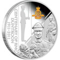 CENTENARY OF RMC DUNTROON 1911 - 2011 1OZ SILVER PROOF COIN AND BADGE SET   SOLD OUT