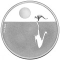 2011 Fine Silver $1 Proof Coin – Kangaroo at Sunset