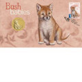 Australia Bush Babies Dingo Stamp and Coin Cover  PNC