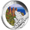 2011 SYDNEY ANDA COIN SHOW SPECIAL - CELEBRATE AUSTRALIA - GREATER BLUE MOUNTAINS 1OZ SILVER PROOF COIN 