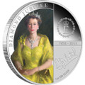 H.M. QUEEN ELIZABETH II - DIAMOND JUBILEE 2012 1OZ SILVER PROOF COIN 