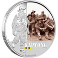 FAMOUS BATTLES IN AUSTRALIAN HISTORY - KAPYONG 2012 1OZ SILVER PROOF COIN 