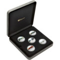 2010 GREAT RIVER JOURNEYS 1OZ SILVER PROOF COIN SET