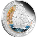 SHIPS THAT CHANGED THE WORLD - CUTTY SARK 2012 1OZ SILVER PROOF COIN 