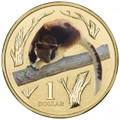 2012 Animals of the Zoo Series $1 UNC Colour Printed Coin – Goodfellow’s Tree Kangaroo