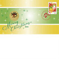 2012 CHRISTMAS STAMP AND COIN COVER 