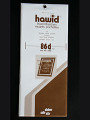 Hawid Stamp Mounts: 25 Strips 86mm x 210mm