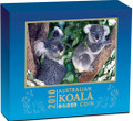 2010 AUSTRALIAN KOALA SILVER COIN SERIES 1oz GILDED EDITION