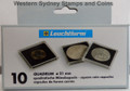 Lighthouse Quadrum Coin Capsules 21mm Box of 10