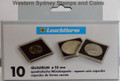 Lighthouse Quadrum Coin Capsules 25mm Box of 10