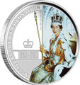 2013 $1 HM Queen Elizabeth II 60th Anniversary Of Coronation 1oz Silver Proof