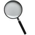 Lighthouse Handle Magnifier with glass lens, 2.5x magnification