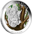 2013 $1 Australian Outback Koala Colour 1oz Silver BU