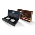 Limited Edition 2013 Black Caviar Silver PROOF 2 Coin set RAM 