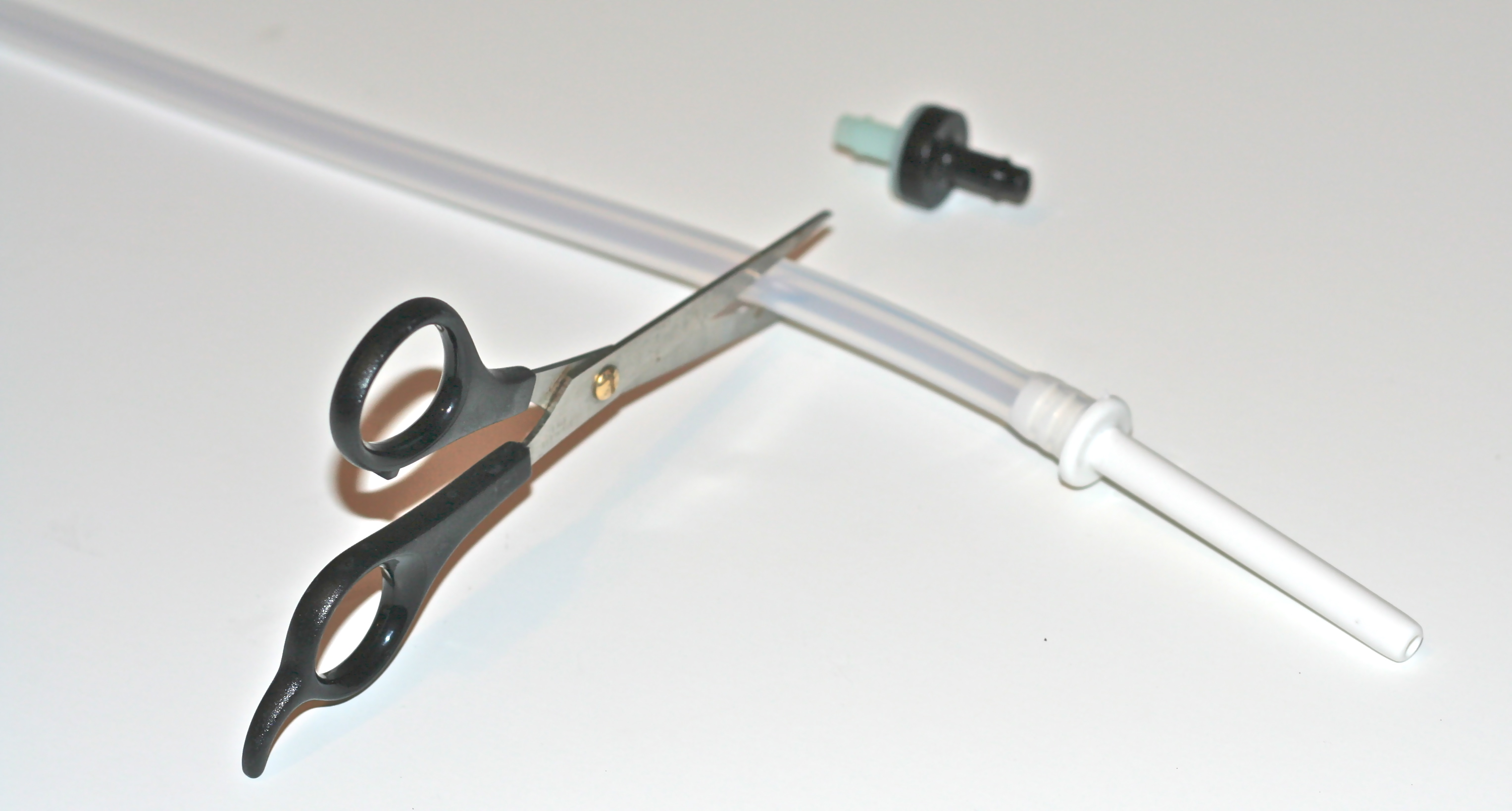 Medical Check Valve Instructions for Silicone Enema Tubing