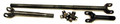 YA W26028 - Yukon front 4340 Chrome-Moly replacement axle kit for '79-'93 Dodge, Dana 60 with 35 splines