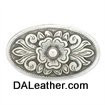 Diablo Oval Concho 1-1/2 Inchx1 Inch