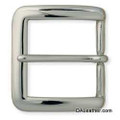 Square Heel Bar Buckle - Nickel 1-1/2"