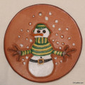 Snowman Stripe Shirt Ornament