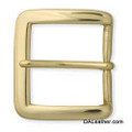 Heel Bar Buckle - Solid Brass  1-1/2 inch