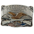 Redneck with Rifles Trophy Buckle