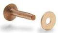 Rivet & Burr  #9 - Copper 1" (10 pk)