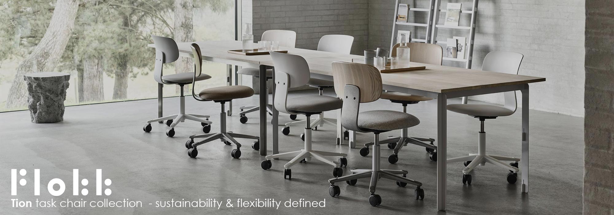 HAG Tion Task Chair Collection from Flokk