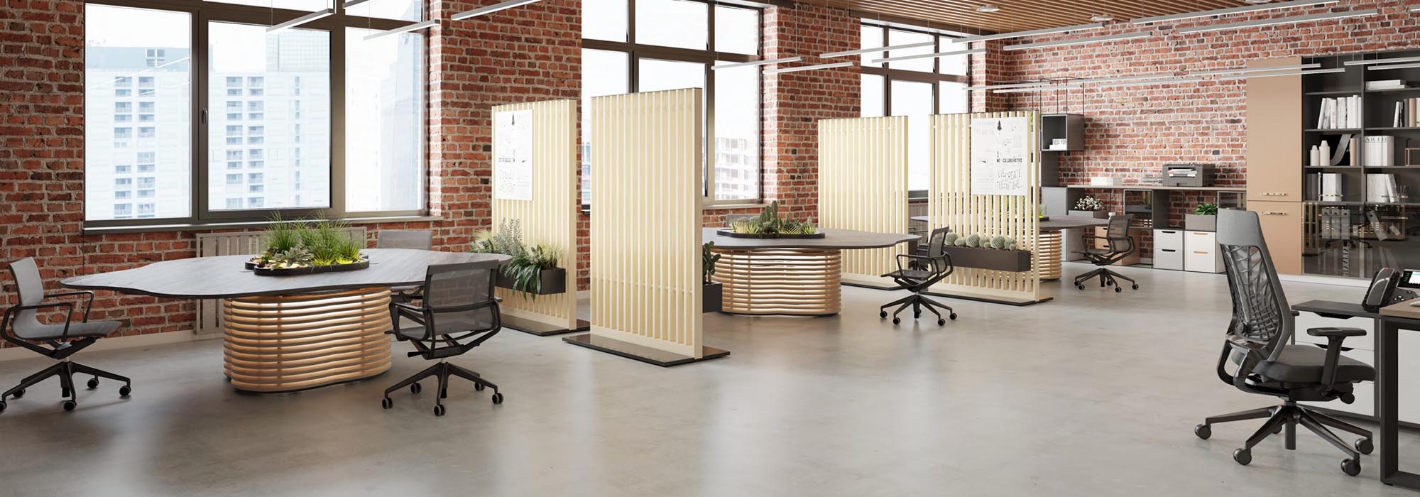 Think Furniture Hybrid Office Design