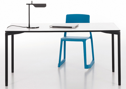 Vitra Map Table & Tip Ton Chair