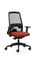 EVERY IS task chair black and red