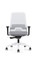 Every IS task chair in white - front profile