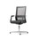 Conference chair with arms and auto-return mechanism 6291
