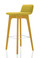 Lyndon Design Agent Bar Stool Yellow Painted Frame - Front