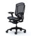 Okamura Contessa 2 Task Chair - Black Mesh Backrest & Black Mesh Seat / Black Frame / Black Body
