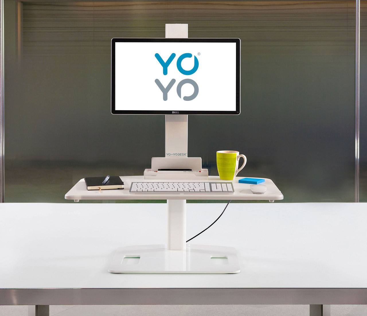 YoYo Desk GO 1 Single Screen Sit Stand Desk