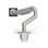 Humanscale M8.1 Monitor Arm, Silver with Grey Trim