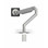 Humanscale M2.1 Monitor Arm, Silver with Grey Trim