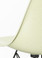 Vitra Eames Fiberglass DSW Chair Parchment Closeup