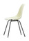 Vitra Eames Fiberglass DSX Chair Parchment Basic Dark Powder Coated - Side View