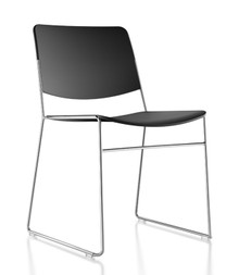 Verco Stax60 Stacking Chair Black